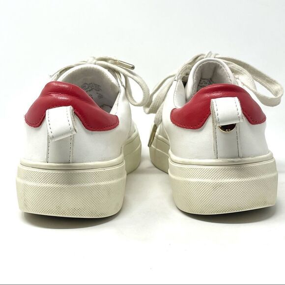 KENDAL + Kylie White Platform Sneakers Size 8 - Picture 4 of 8